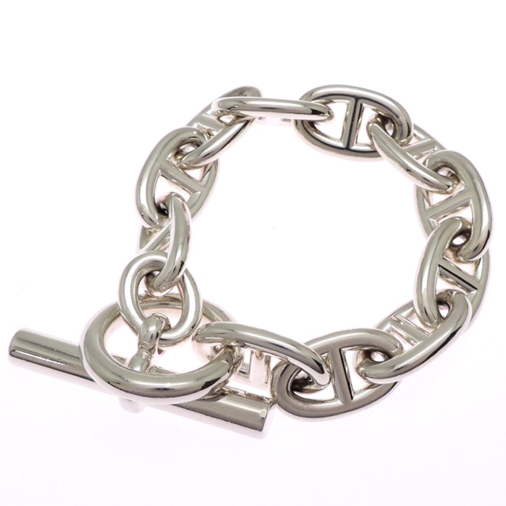 Hermes SV925 Chaine d'Ancre TGM 11-link bracelet for women and men, H101995B,...
